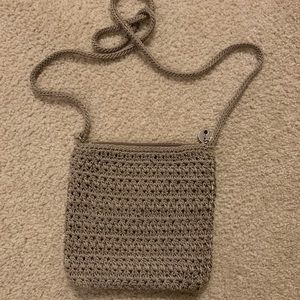 Sak crochet crossbody.